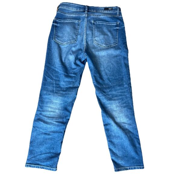 Kut From‎ The Kloth Naomi Fab Ab Girlfriend Straight Leg High Rise Sz 4 - Picture 2 of 9